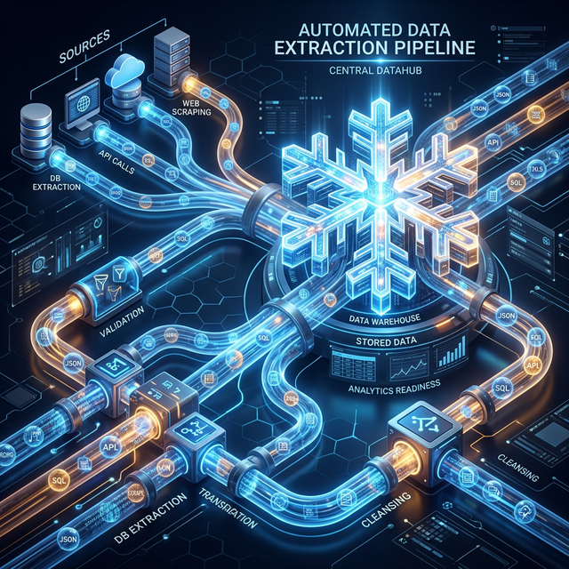 Automated Data Extraction Pipeline
